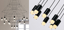 Подвесная люстра Imperiumloft Vibia Wireflow 40,1635, фото 3