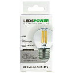 Лампа светодиодная LEDS POWER G45 E27 6Вт 4000K 007120, фото 3
