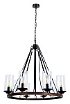 Подвесная люстра Arte Lamp Dalim A7014SP-8BK, фото 2