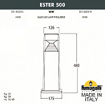 Наземный низкий светильник Fumagalli Ester DS1.563.000.LXD1L, фото 4
