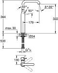 32901001 Essence+ Смеситель для раковины свободностоящий, хром, фото 4
