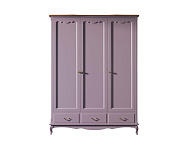 Шкаф Leontina Lavanda для одежды трехстворчатый с ящиками арт ST9327KR/3L, фото 1
