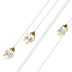 SL6114.203.06 Светильник подвесной ST-Luce Золотистый/Прозрачный LED 6*3W 3000K КАСКАТО, фото 3