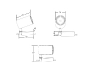 Трековый светильник Technical TR029-3-10W4K-B, фото 2