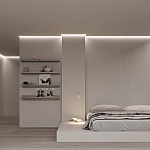 Профиль для контурной подсветки ГКЛ потолка Arlight СEIL 047183, фото 4