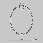 Настенный светильник (бра) Maytoni MOD005WL-L35BSK, фото 4