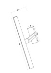 Подсветка Maytoni MIR010WL-L12W4K, фото 3