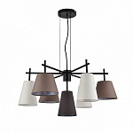 Подвесная люстра Indigo Abbinare 13032/7P Black, фото 4