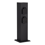 SL9012.415.00 Столб уличный 4 розетки ST-Luce черный 3500W SOCKET, фото 2