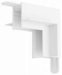 Соединитель угловой L-образный для треков Denkirs Smart TR2118-WH, фото 2