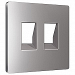 Накладка для розетки RJ-11 или RJ-45 Ambrella Volt ALFA AP5121, фото 1