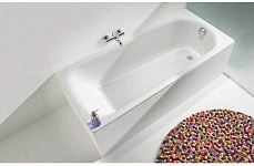 Ванна Saniform Plus Мод.375-1 180х80 белый + anti-sleap, фото 4