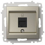 Розетка Ethernet RJ-45 без рамки Elbi Eleсtriс Zena Vega 609-011400-247, фото 3