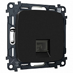 Розетка Ethernet RJ-45 и со шторками, без рамки Ambrella Volt OMEGA MO812005