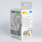 Лампа светодиодная LEDS POWER A60 E27 9Вт 4000K 006611, фото 3