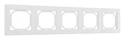 Рамка на 5 постов Arte Milano am-503.06 503.06-5.white
