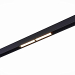 ST804.436.12 Магнитный трековый светильник Черный LED 1*12W 3000K 700Lm Ra>90 120° IP20 L220xW22xH46 СКАЙЛАЙН 48V