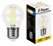 Лампа светодиодная Feron LB-515 E27 15Вт 2700K 38252, фото 2
