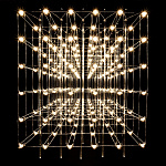 Подвесная люстра O-LUCE Cosmic Glass ячейка 15*15 см 1094011-6, фото 4