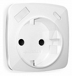 Накладка для розетки с заземлением и со шторками и 2хUSB type A и C Ambrella Volt OMEGA OP1100