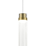 SL6236.303.01 Светильник подвесной ST-Luce Латунь/Прозрачный LED 1*12W 4000K ШАМПАНЬ, фото 3