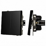 Выключатель проходной двухклавишный без рамки Arlight SWT 054067