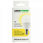 Лампа светодиодная LEDS POWER P45 E14 8Вт 3000K 006734, фото 3