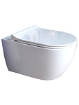 SET AQUATEK ПОЛАРИС (рама AQUATEK Standard INS-0000012+унитаз ПОЛАРИС AQ0700-01 с тонким сиденьем soft-close+ крепеж KKI-0000002 +панель KDI-0000015), фото 3