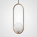 Подвесной светильник Imperiumloft Matthew Mccormick Hoop Бронза Mila Pendant 181904-22