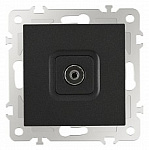 ТВ-розетка без рамки Arte Milano am-206 206.43-1.black