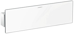 26456400 HG Fixfit Porter 300 шланговое подсоединение с полкой и держателем белый/хром, фото 1