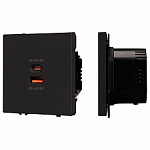 Розетка 2хUSB type A и C без рамки Arlight SCT 054317