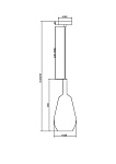 Подвесной светильник Maytoni MOD271PL-01B7, фото 3