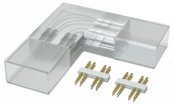 Соединитель лент угловой жесткий OGM  AC-04