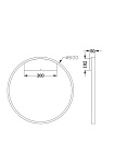 Настенный светильник (бра) Maytoni MOD058WL-L35B4K, фото 4
