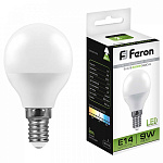 Лампа светодиодная Feron LB-550 E14 9Вт 4000K 25802, фото 2