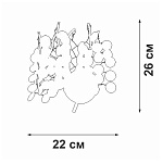 Бра Vitaluce V2832 V2832-9/2A, фото 3
