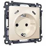 Розетка с заземлением и 2хUSB type C, без рамки Ambrella Volt ALFA MA310510, фото 1