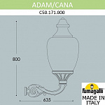 Светильник на штанге Fumagalli Cana C50.171.000.AYE27, фото 3