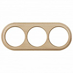 Рамка на 3 поста Werkel Legend (светлый бук) W0035224