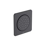 AQ2099MB боковая форсунка 130*130, матовый черный, фото 1