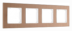 Рамка на 4 поста Arte Milano am-503.12 503.12-4.brown