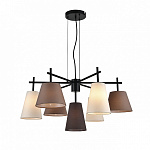 Подвесная люстра Indigo Abbinare 13032/7P Black, фото 3
