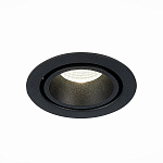 ST705.448.10 Св-к встр. Черный LED 1*10W 4000K 750Lm Ra>90 38° IP20 D102xH85 170-240V Встраиваемые светильники, фото 2