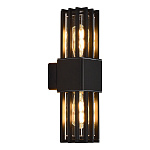 SL9018.401.02 Светильник уличный настенный ST-Luce черный/черный E27 2*15W IRUM, фото 3