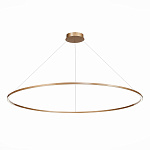 ST605.243.72 Светильник подвесной ST-Luce Золотистый/Белый LED 1*72W 4000K Подвесные светильники