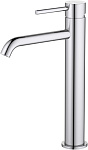 AQ1304CR ЕВРОПА смеситель для раковины высокий 215, без донного клапана, фото 1