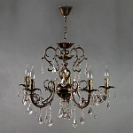 Люстра MANTRA Alicante Ambiente 5L 8888/5 PB Leaf Crystal
