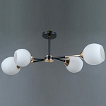 Люстра на штанге ILLUMICO LIBRA IL0715-4CSQ-24 BK GD LIBRA, фото 2