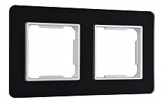 Рамка на 2 поста Arte Milano am-503.14 503.14-2.black